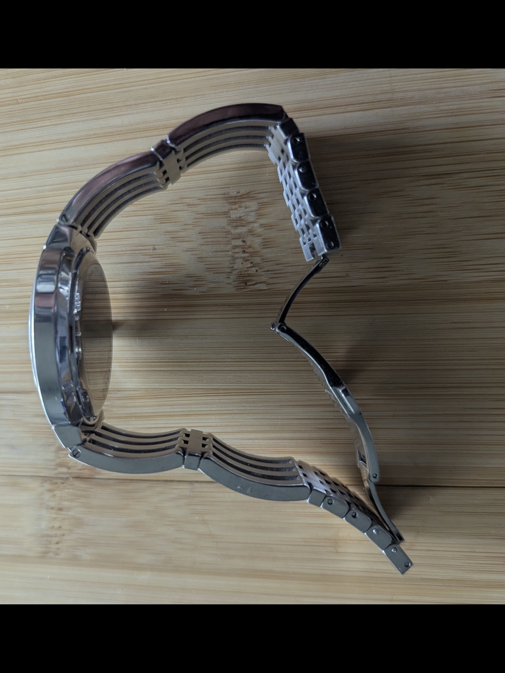 Movado Men's Silver Chronograph Bracelet Watch - Picture 9 of 16
